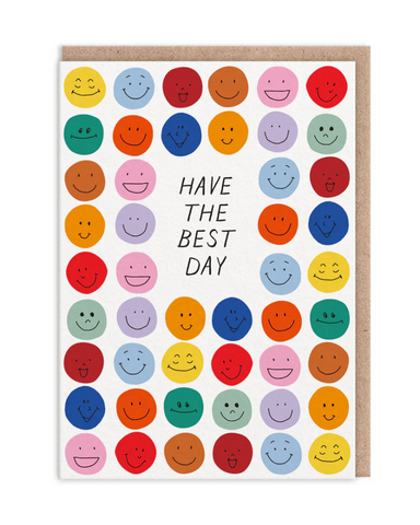 Smileys Best Day Greeting Card