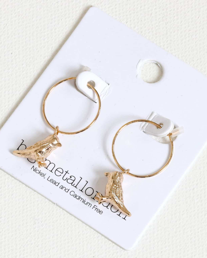 Robin Tiny Hoops Earrings