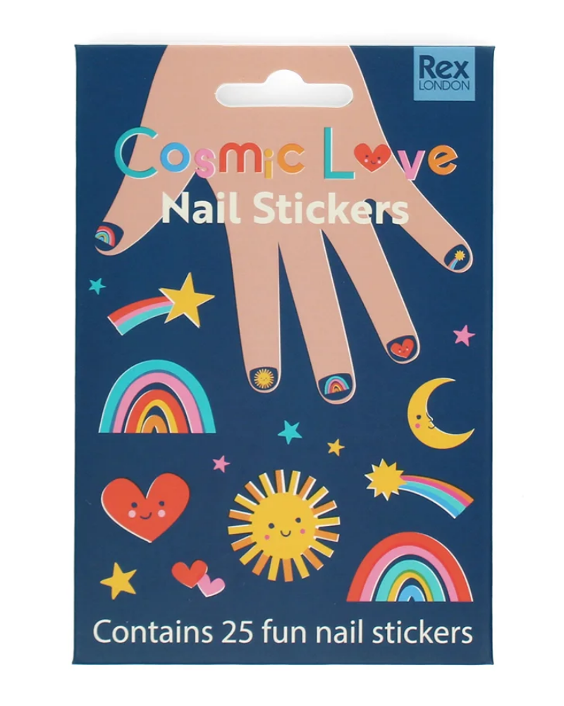 Cosmic Love Nail Stickers