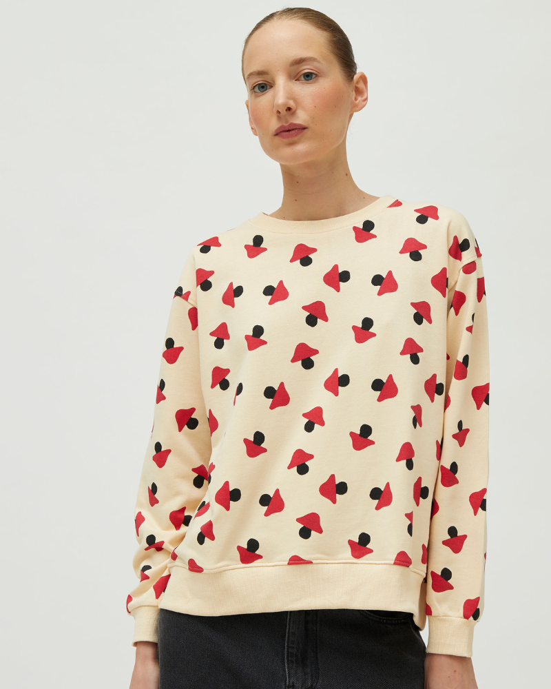 Abstract Mushroom Sweatshirt by Compania Fantastica