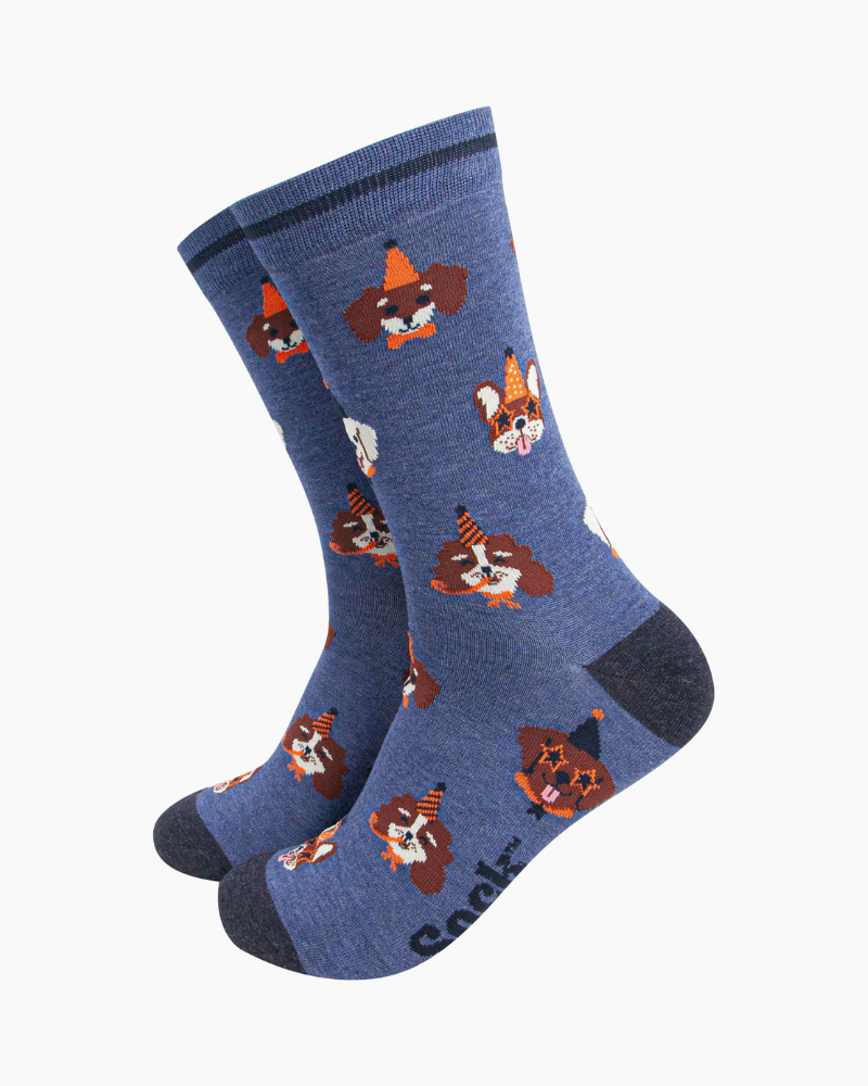 Party Dogs Mens Socks