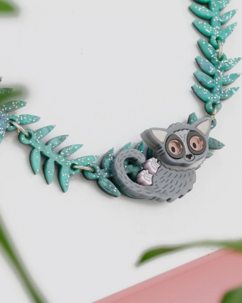 Bush Baby Statement Necklace