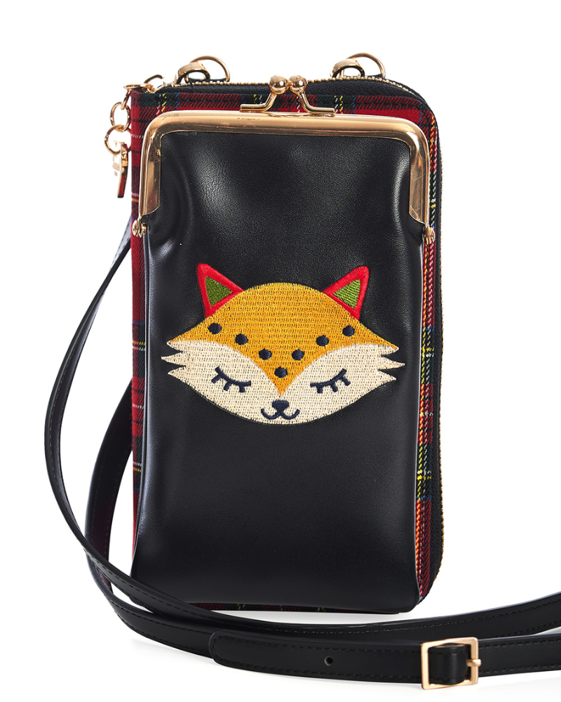 Scandi Fox Crossbody Bag