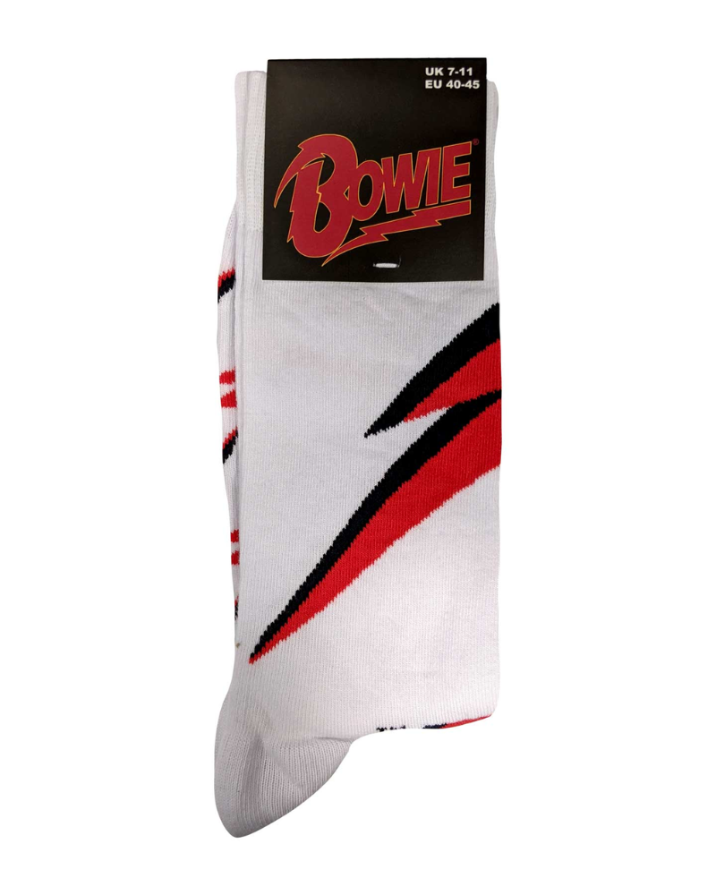 David Bowie Unisex Socks: Flash