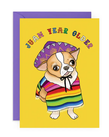 Juan Year Older Card