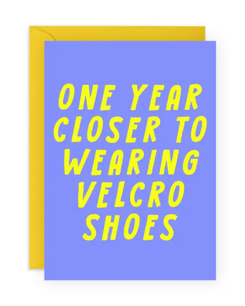 Velcro Shoes Card - Central 23