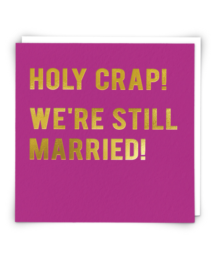 Holy Crap Greeting Card