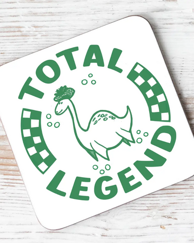 Total Legend Nessie Coaster by Gillian Kyle