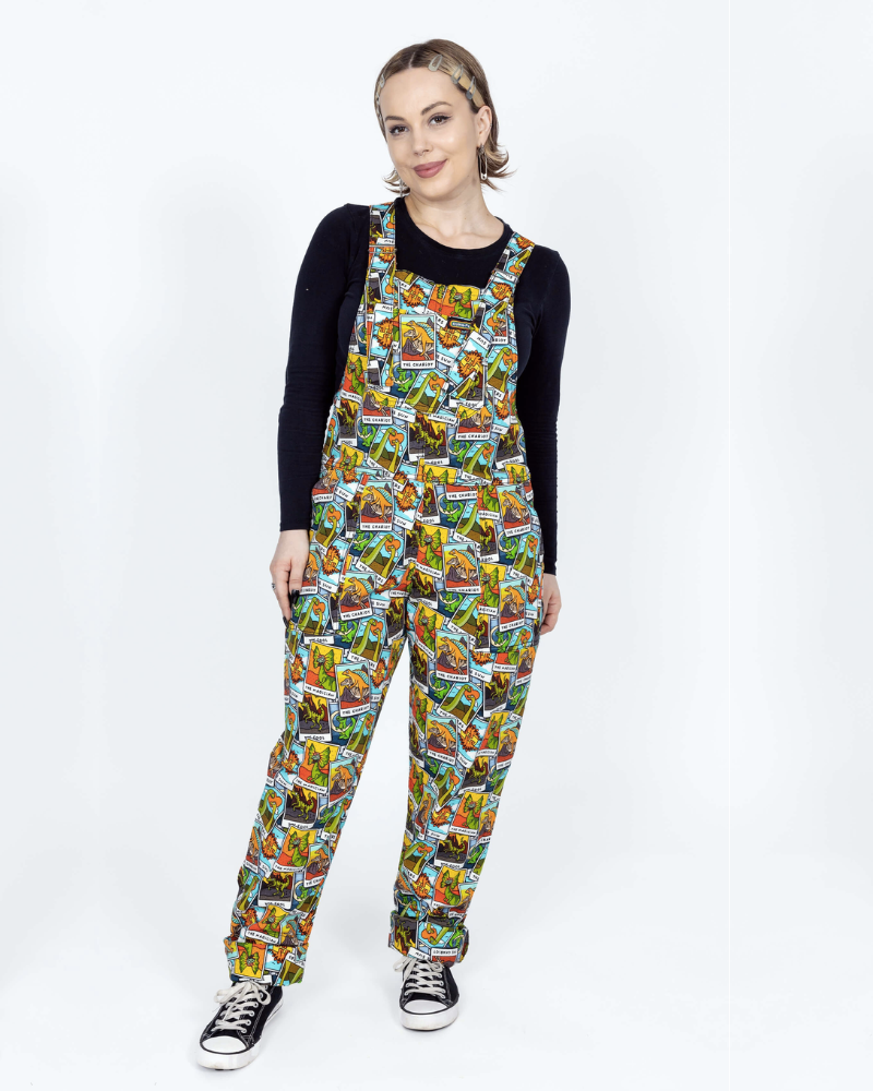 Dinosaur Tarot Unisex Dungarees