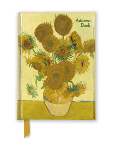 Van Gogh Sunflowers Address Book