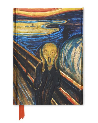 Edvard Munch The Scream Foiled Notebook