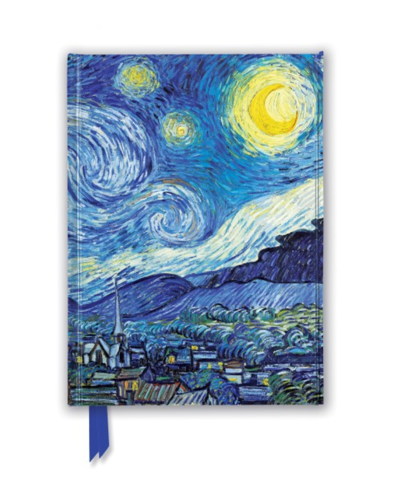 Van Gogh Starry Night Foiled Notebook