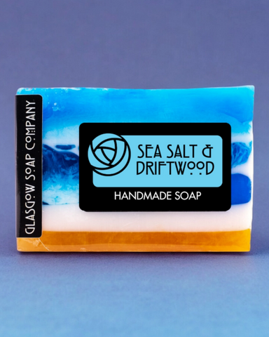 Sea Salt and Driftwood Handmade Glasgow Soap