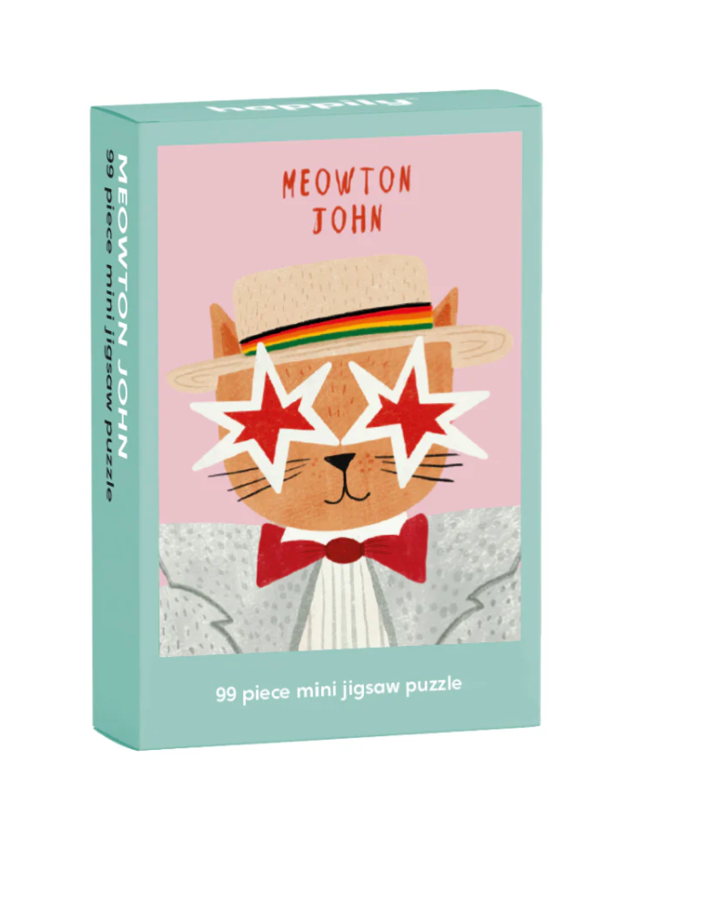 Meowton John Mini Jigsaw Puzzle