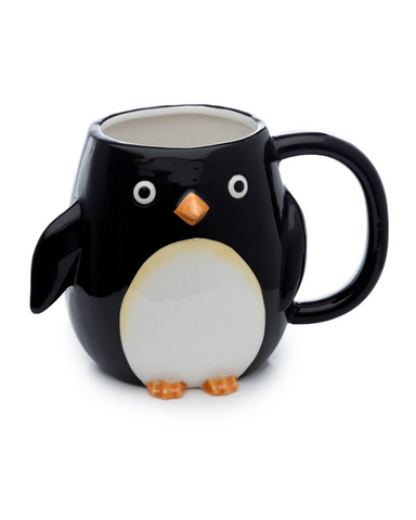 Huddle Penguin Ceramic Mug