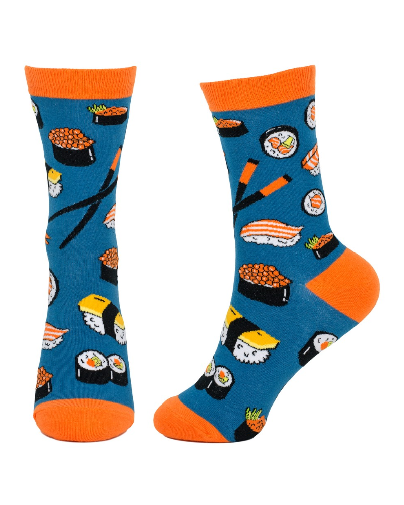 Sushi Mens Crew Socks