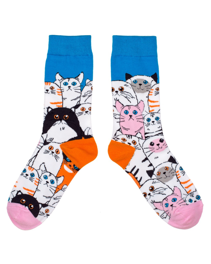 Clowder of Cats Ladies Socks