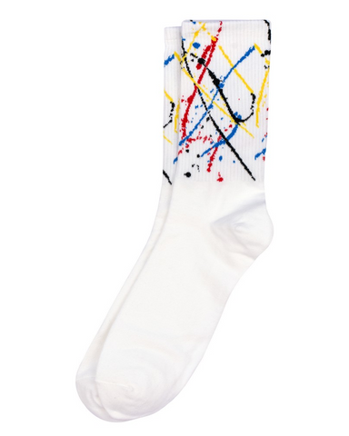 Paint Splash Mens Socks