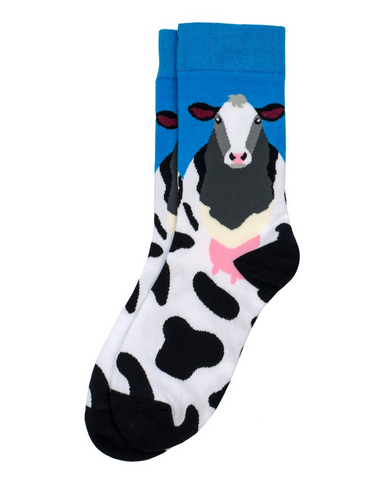 Fresian Cow Mens Socks