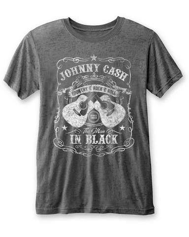 Johnny Cash Unisex T-Shirt: The Man in Black