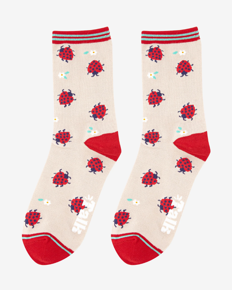 Ladybird | Unisex Bamboo Socks