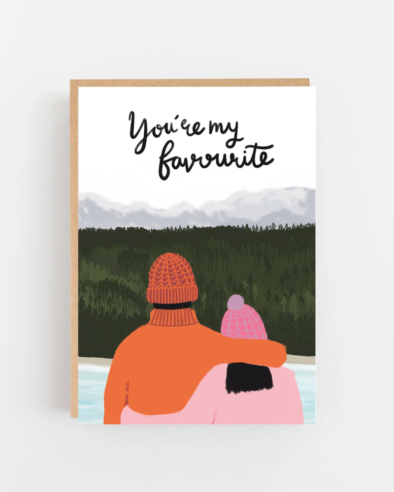 You're My Favourite Greeting Card