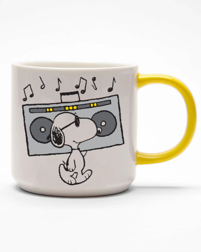 Peanuts Snoopy Music is Life Mug