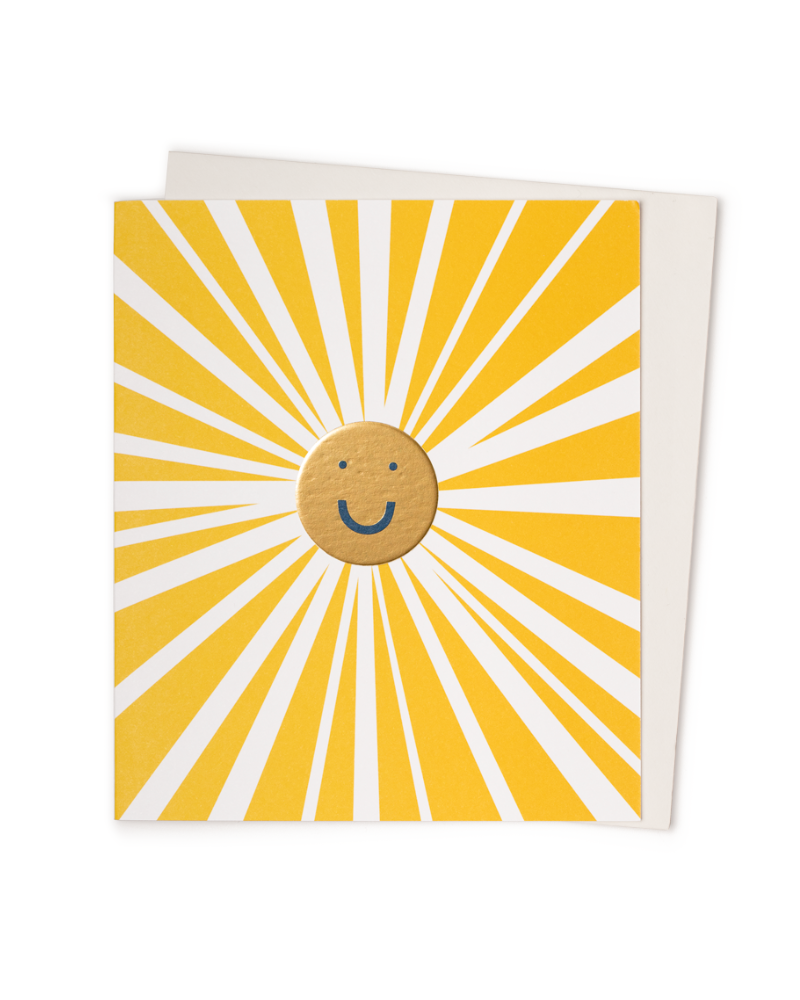 Sunny Smiley Greeting Card
