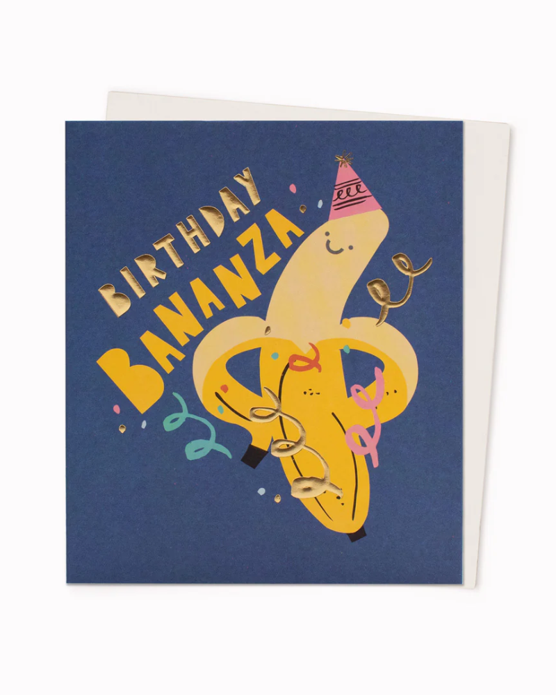 Birthday Bananza Greeting Card