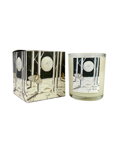 Moth Frankincense Scented Illustrated Candle Wildlife Collection