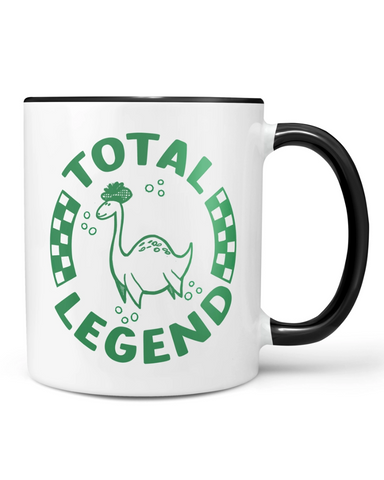 Total Legend Nessie Chunky Mug by Gillian Kyle