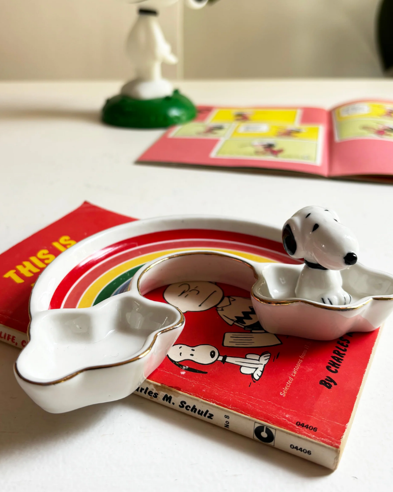 Peanuts Snoopy Rainbow Trinket Dish