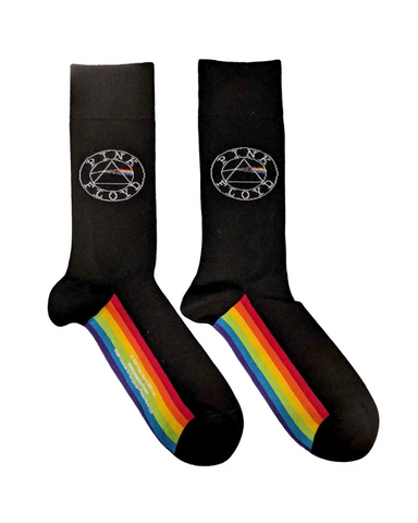 Pink Floyd Unisex Socks: Spectrum Sole