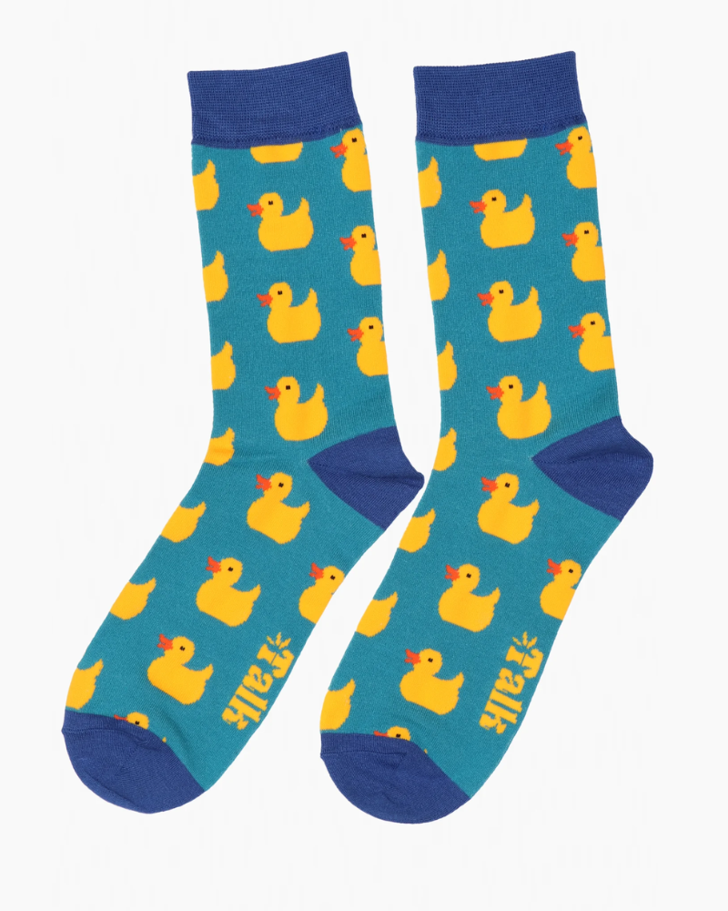 Rubber Ducky Duck | Unisex Bamboo Socks