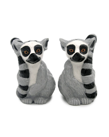 Lemur Ceramic Salt & Pepper Set