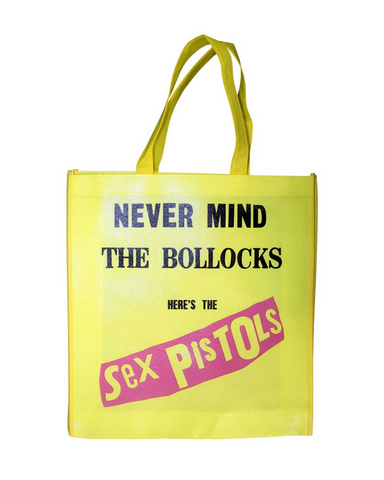 Sex Pistols Tote Bag Shopper: Never Mind the Bollocks