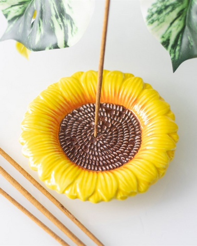 Sunflower Incense Stick Holder