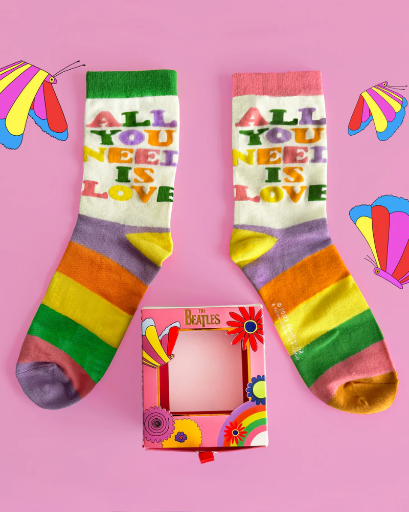 All You Need Is Love The Beatles Socks