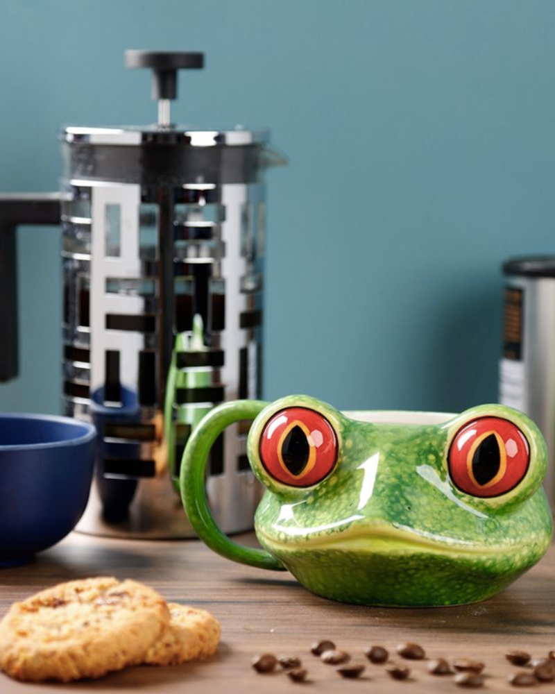 Tree Frog Shaped Mug