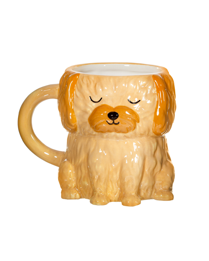 Cockapoo Dog Shaped Mug