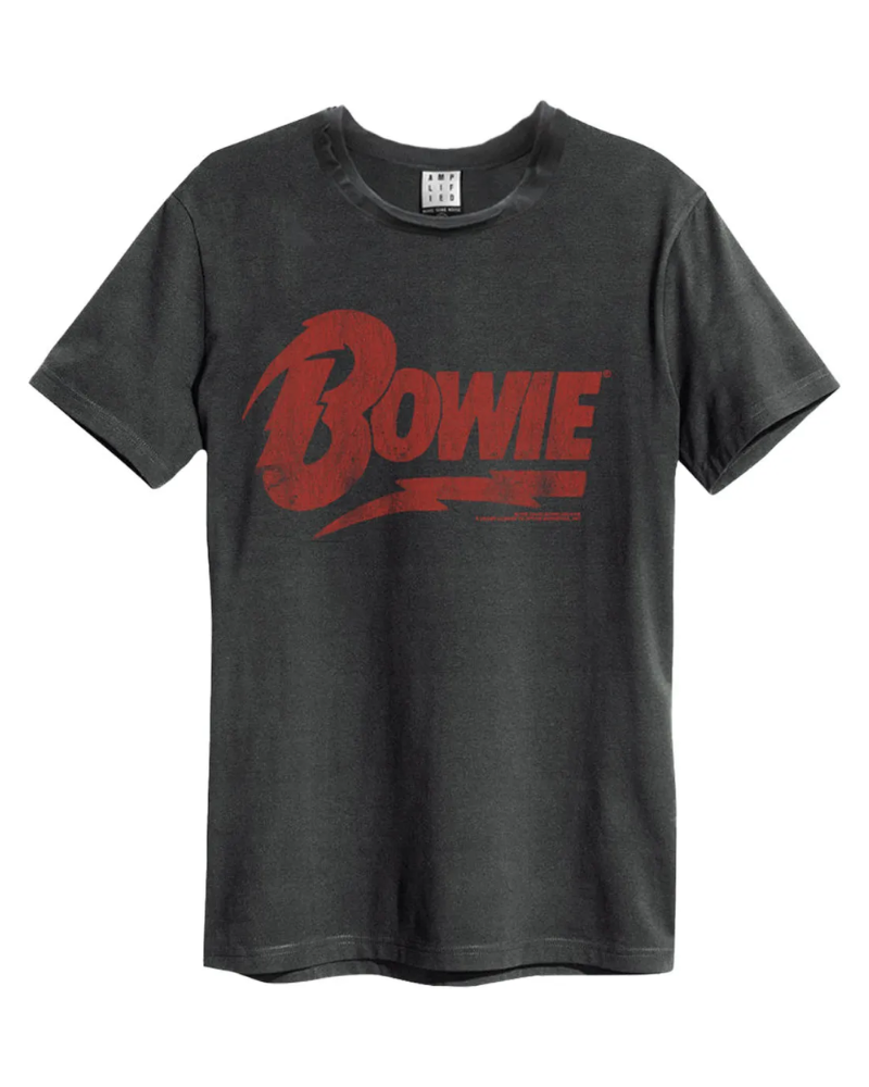 Bowie Logo Charcoal Unisex T-Shirt