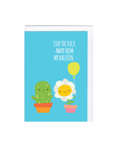 My Balloon Greeting Card