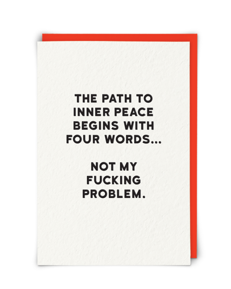 Inner Peace Card