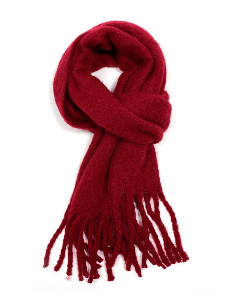 Maroon Blanket Scarf