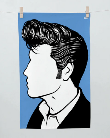 Elvis Presley Tea Towel