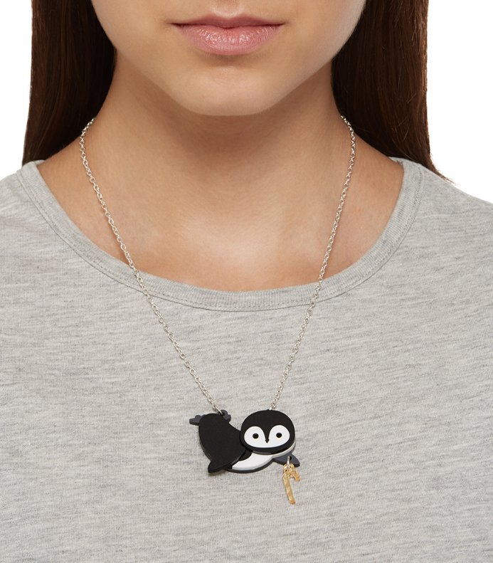 Kate spade sale penguin necklace