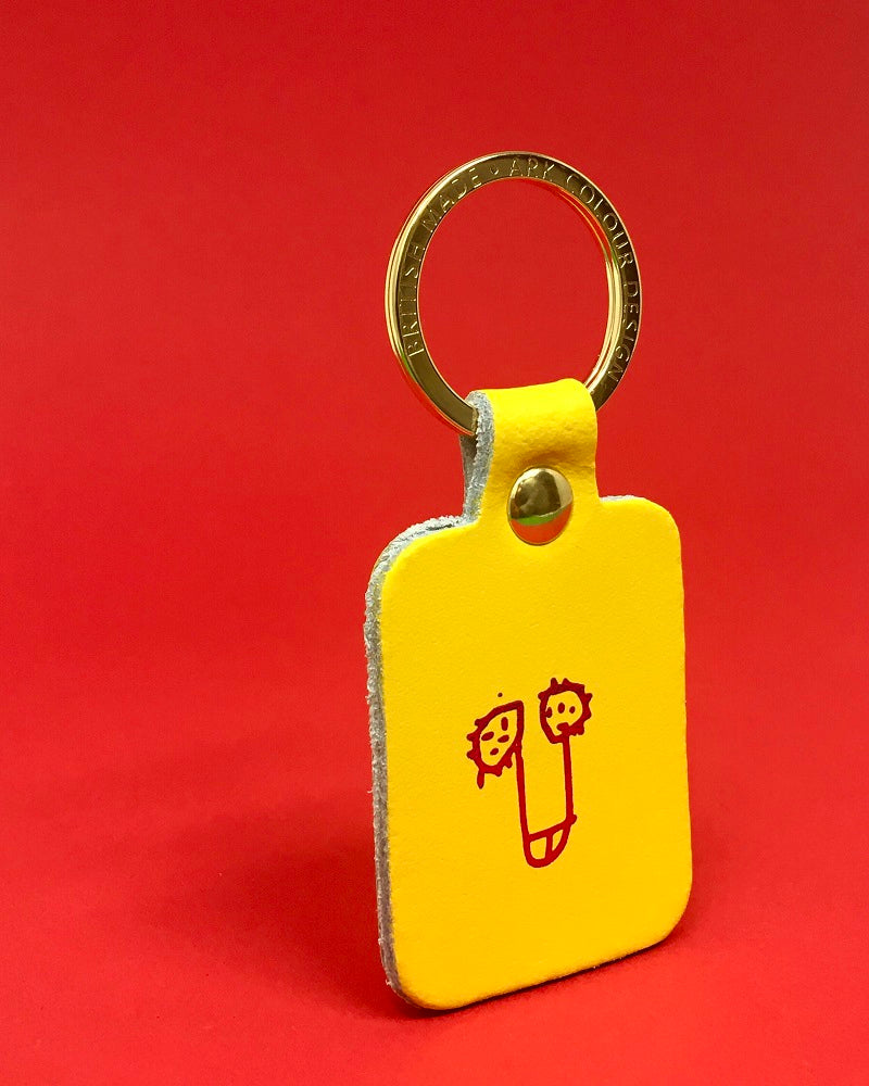 Fun key ring,illustrative willy,humour,key fob, handmade leather,ark – Pink  Poodle Boutique